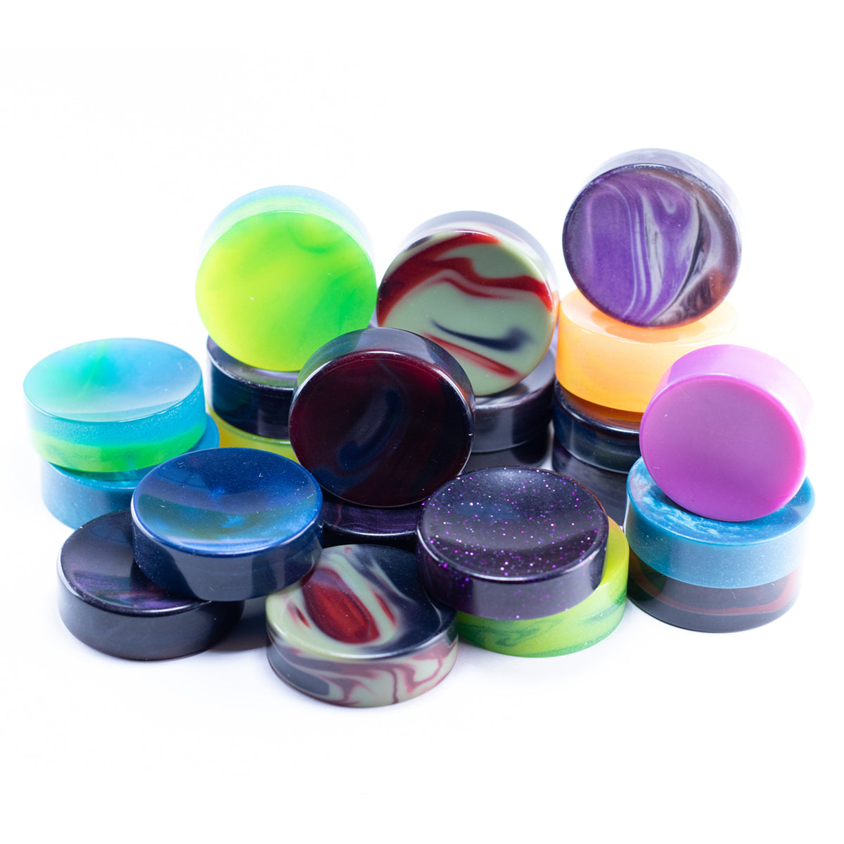 Worry Coin Bowlerite Dual Concave Worry Coin 3 Pack