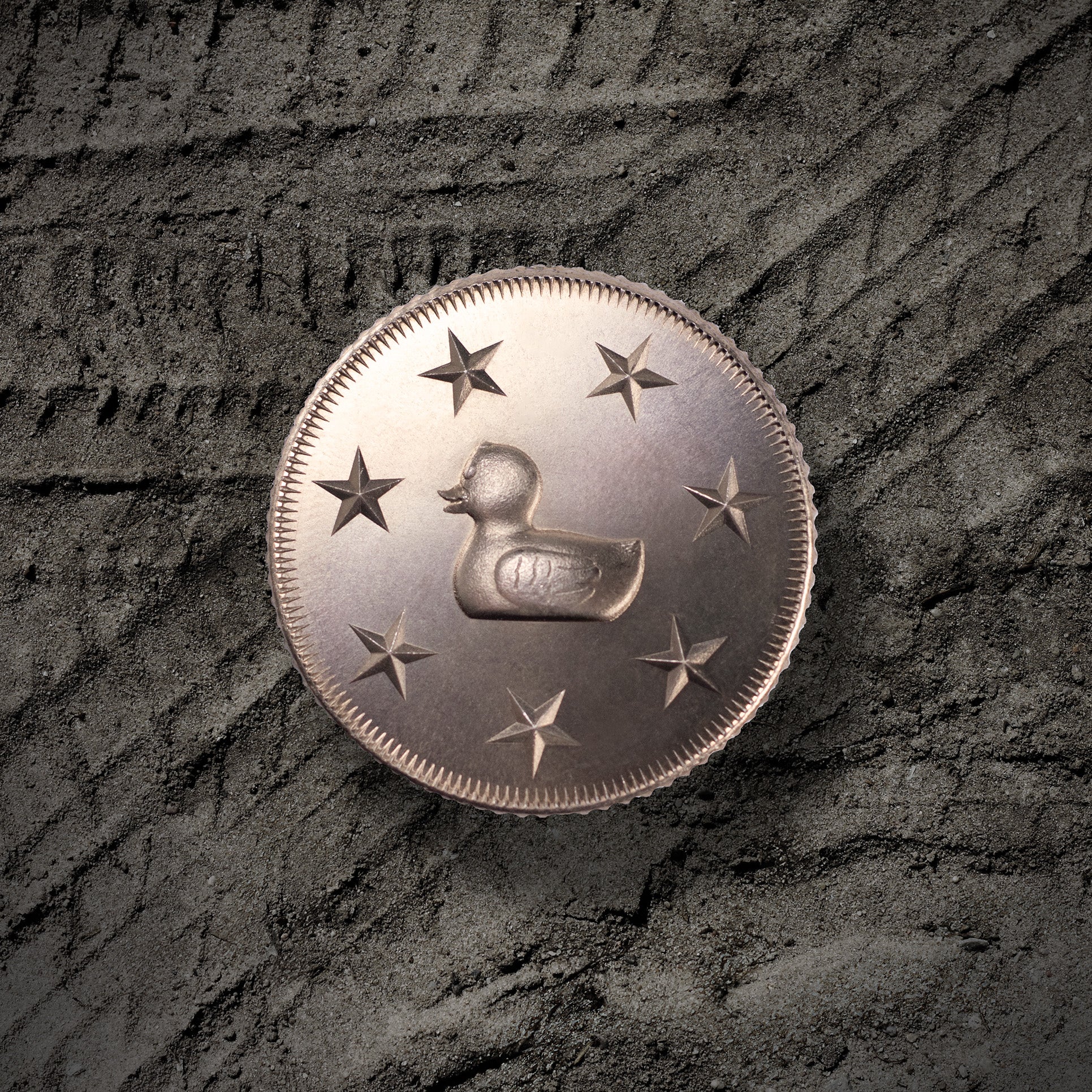 Shire Post Mint Rugged Duck Bronze Coin Mint Condition