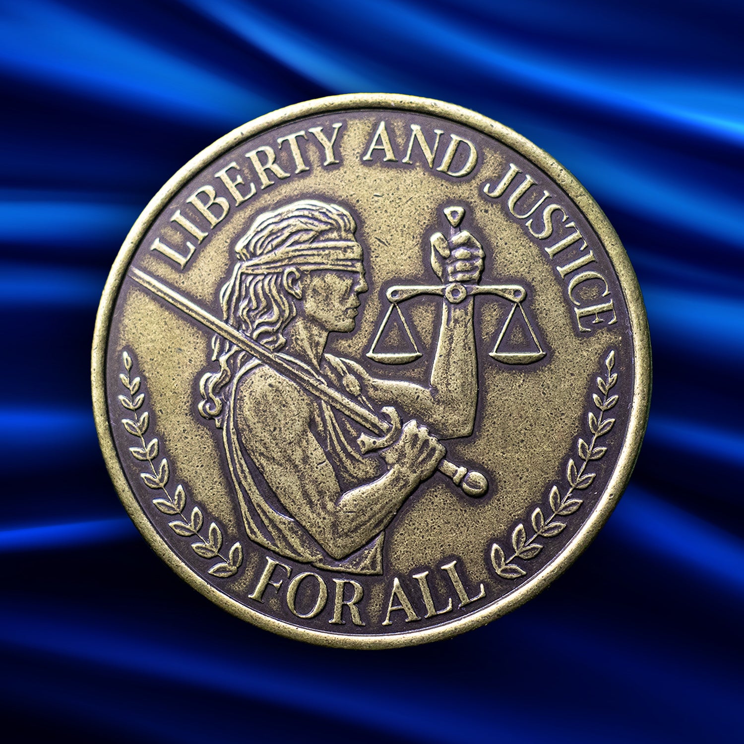 Liberty and Justice 250th Anniversary USA Coin