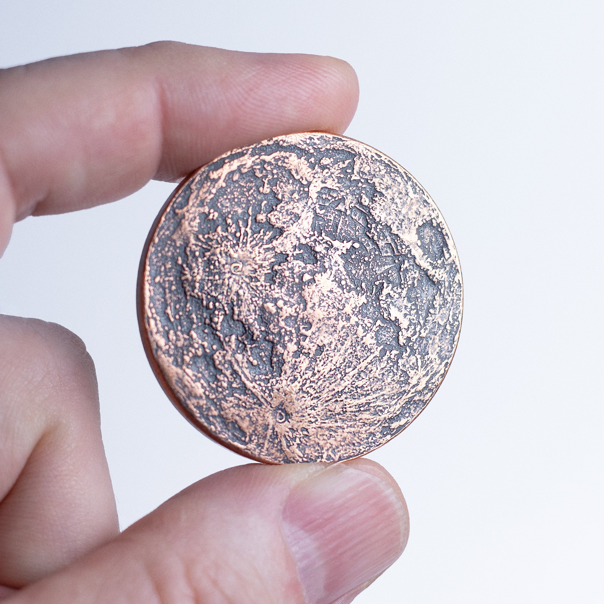 Copper Super Blood Moon Coin - Large 1.5"