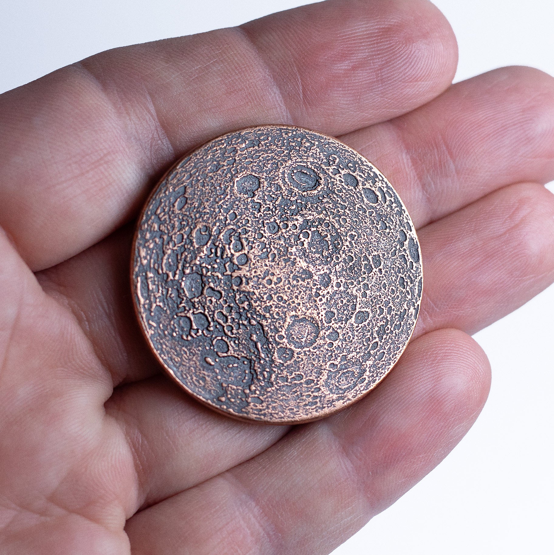 Copper Super Blood Moon Coin - Large 1.5"