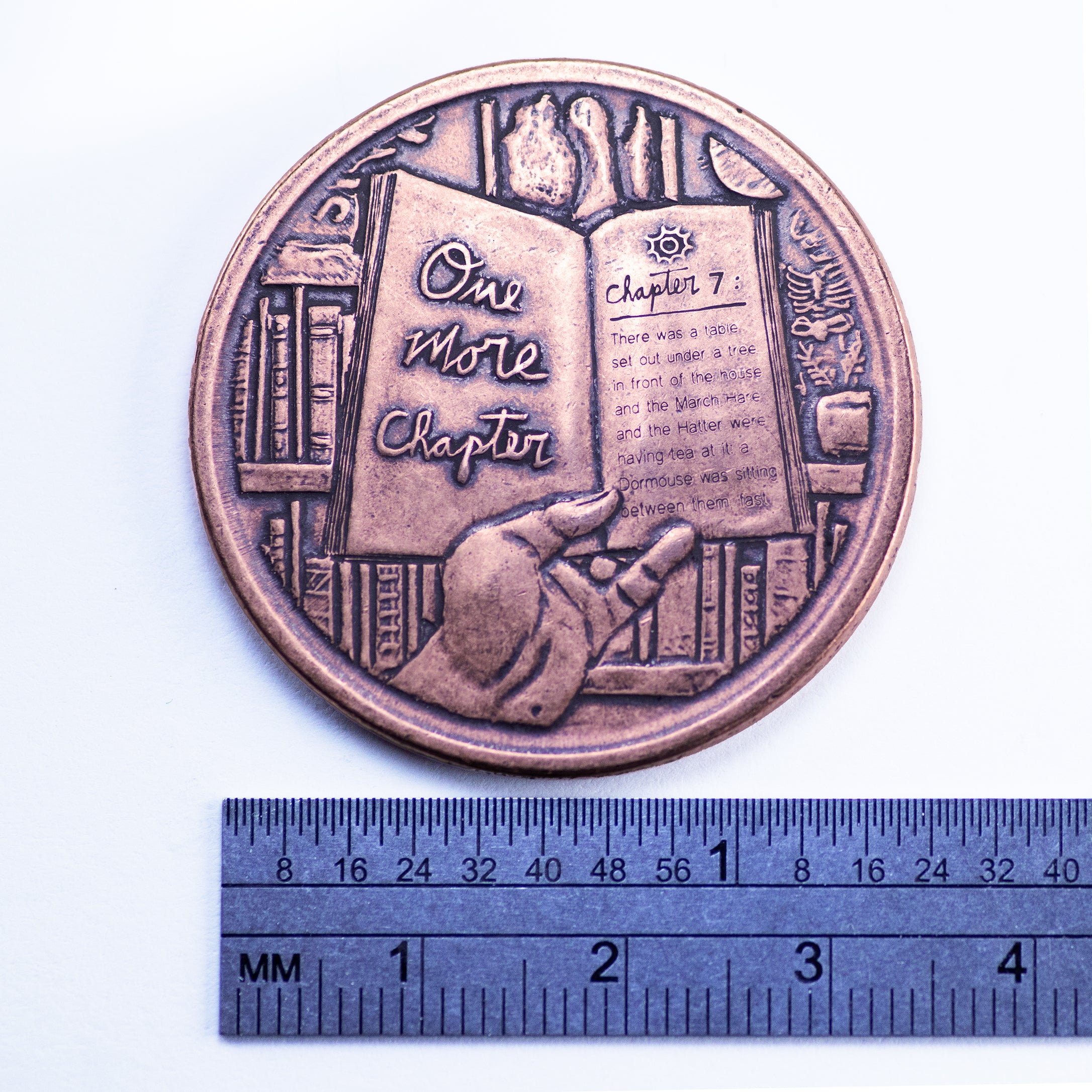 One More Chapter / Go to Bed Copper Decision Maker Coin