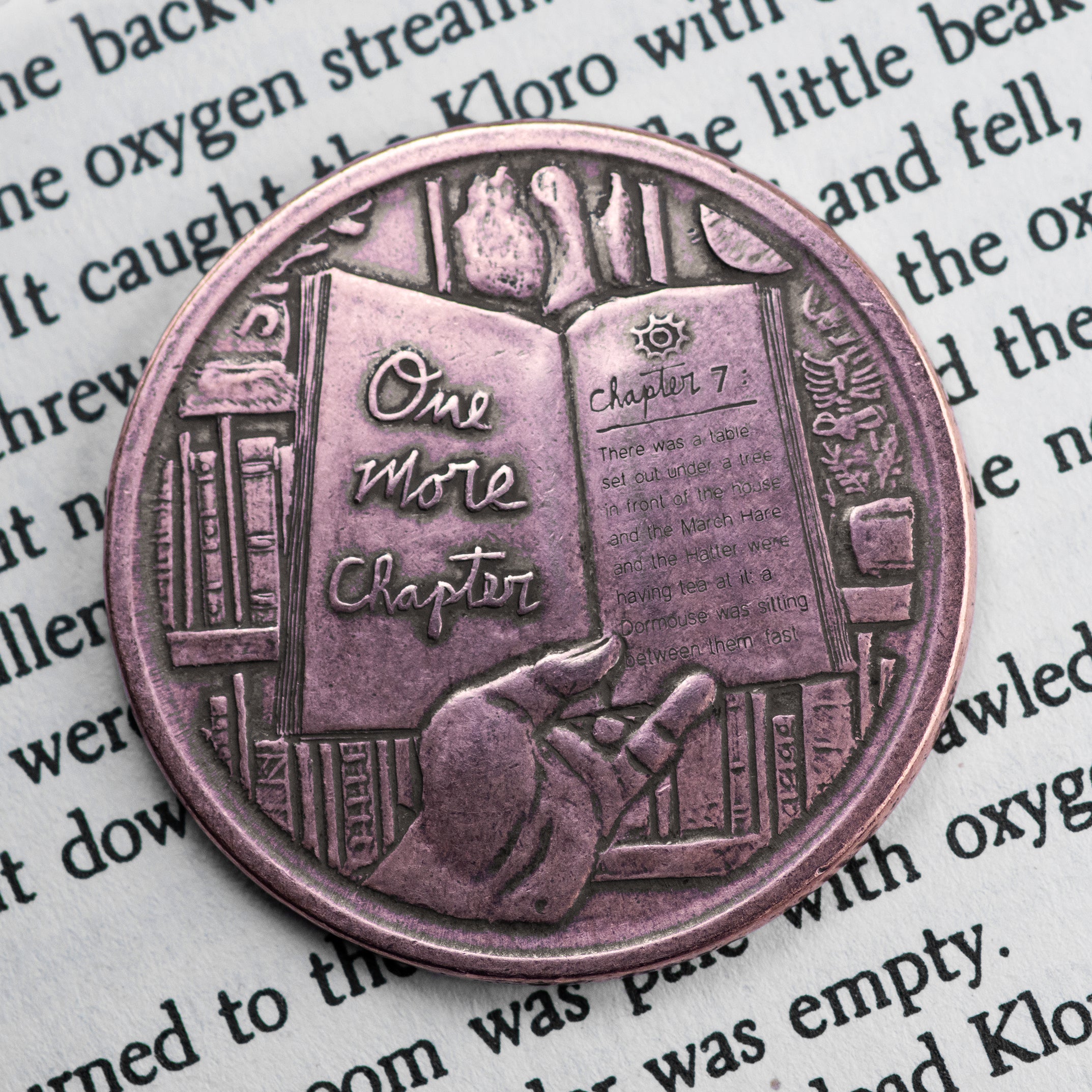 One More Chapter / Go to Bed Copper Decision Maker Coin