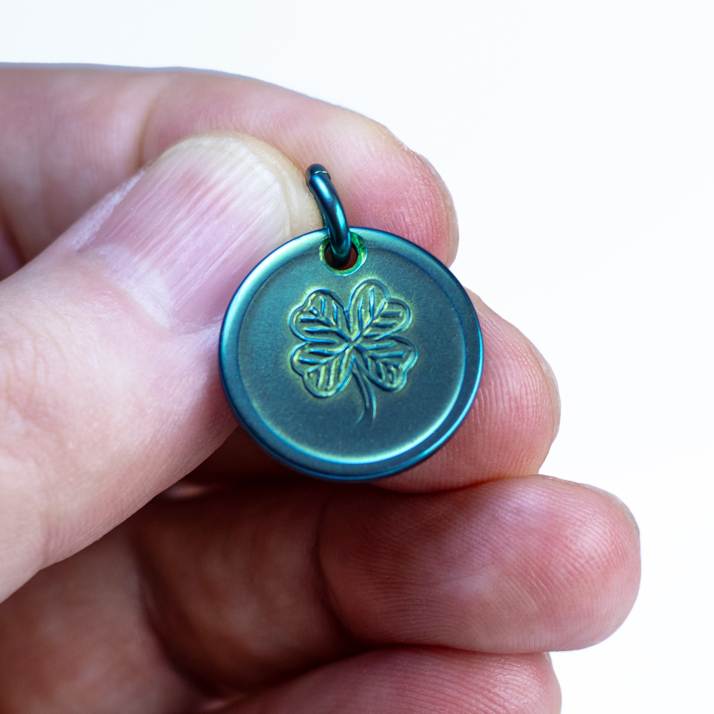 Lucky Green Niobium Charm