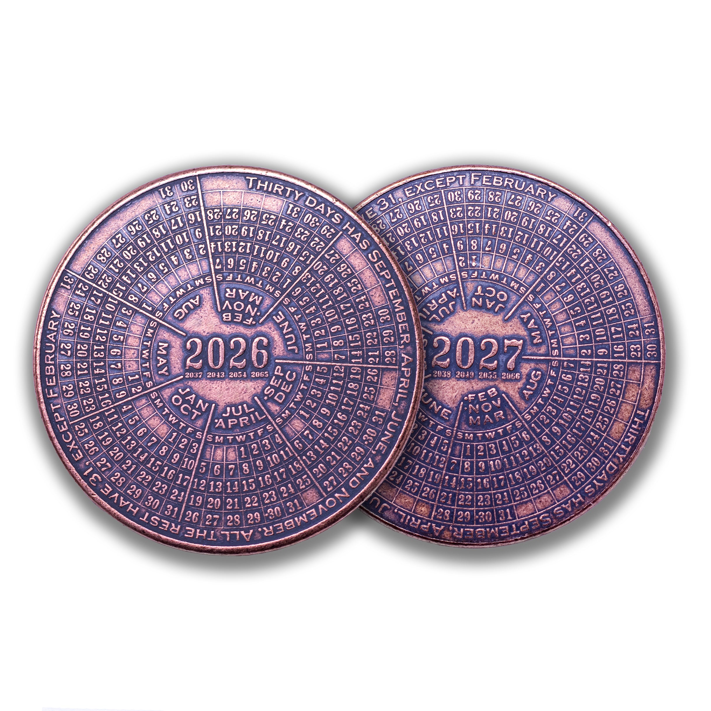Two-Year Calendar Coin (2026-2027)