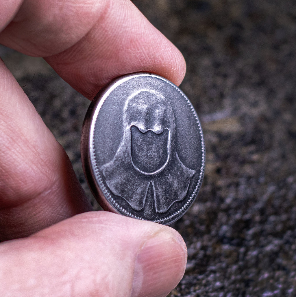 THICK Iron Coin Faceless Man