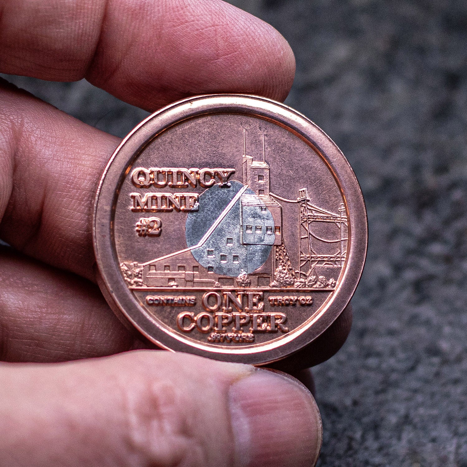 Copper Country Bi-Metal Bullion