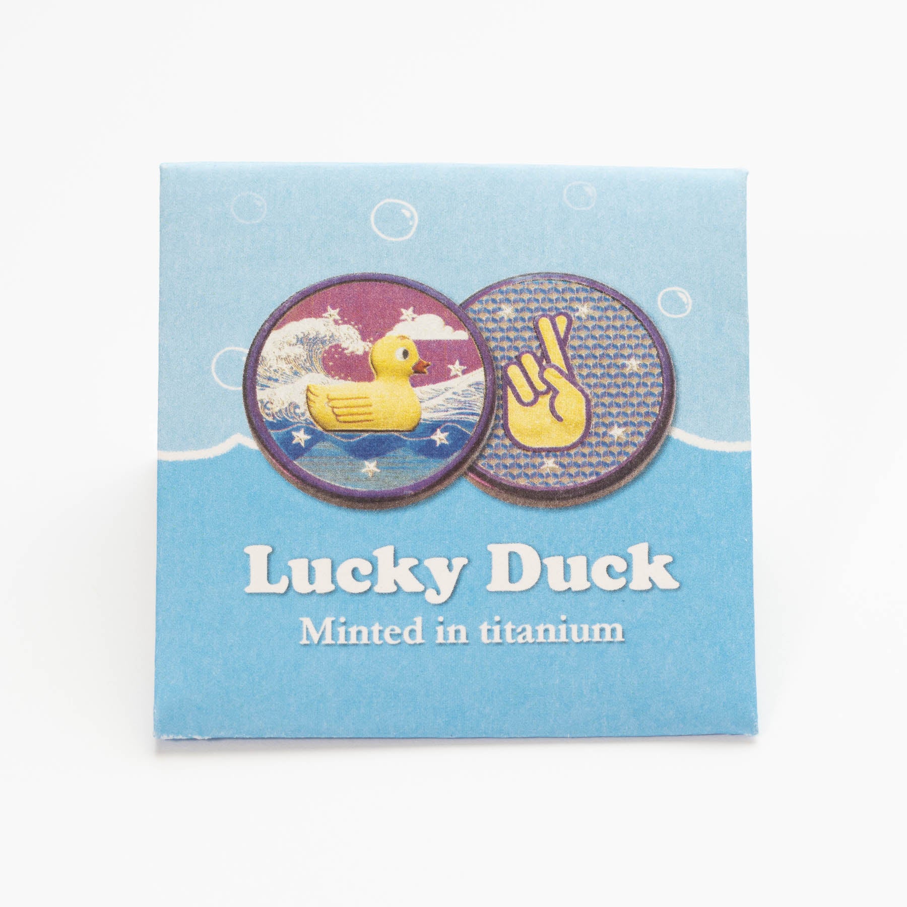 Lucky Duck Coin in Titanium