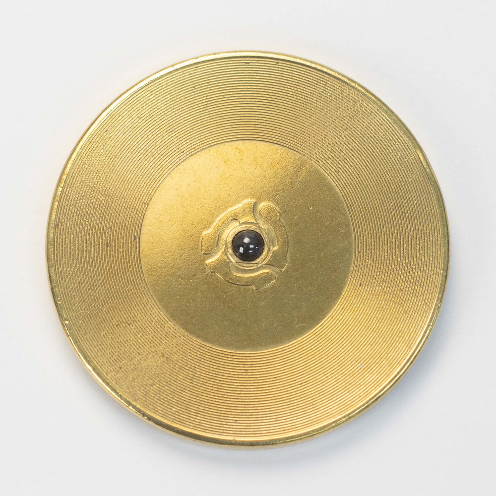 Record Spinner in Solid Brass | Shire Post Mint