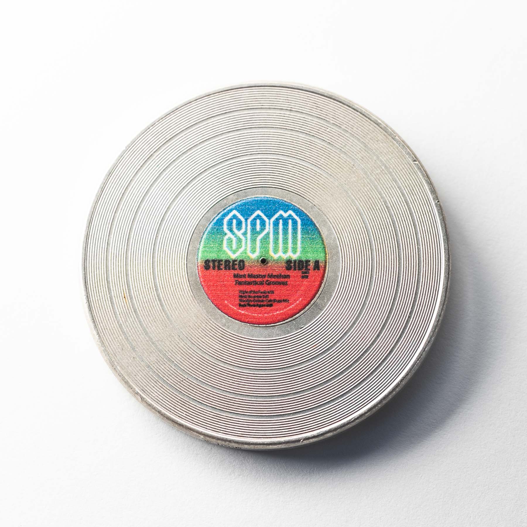 Record Spinner - Fine Silver