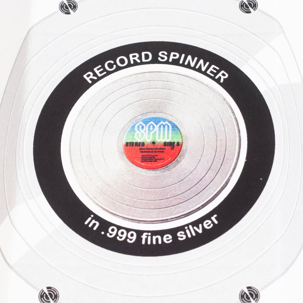 Record Spinner in Fine Silver | Shire Post Mint