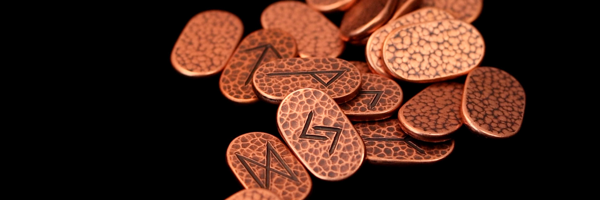Elder Futhark Copper Runes set by Shire Post Mint