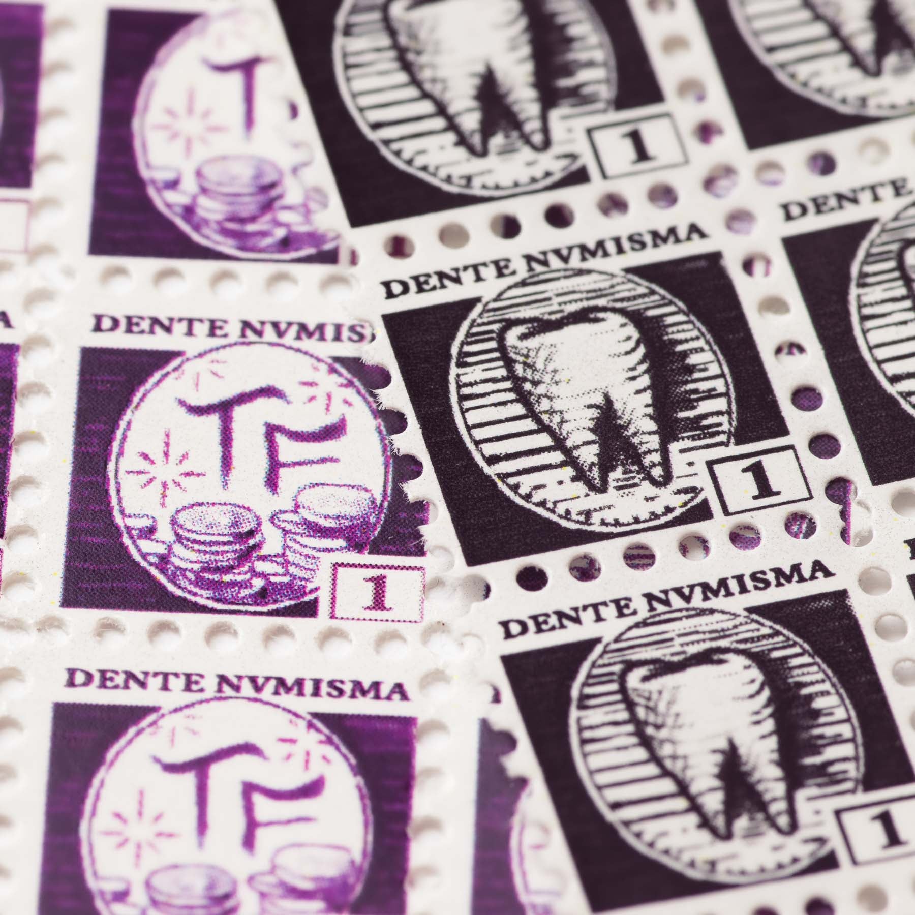 tooth fairy faux postage stamps | Shire Post Mint