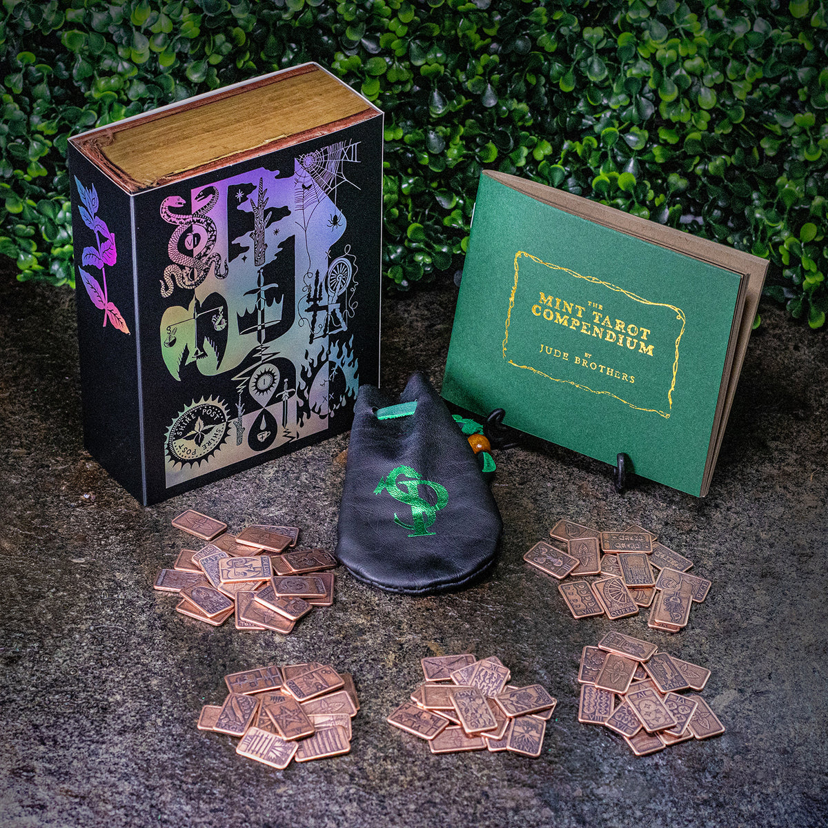 The Mint Tarot - 78-Coin Copper Tarot Set