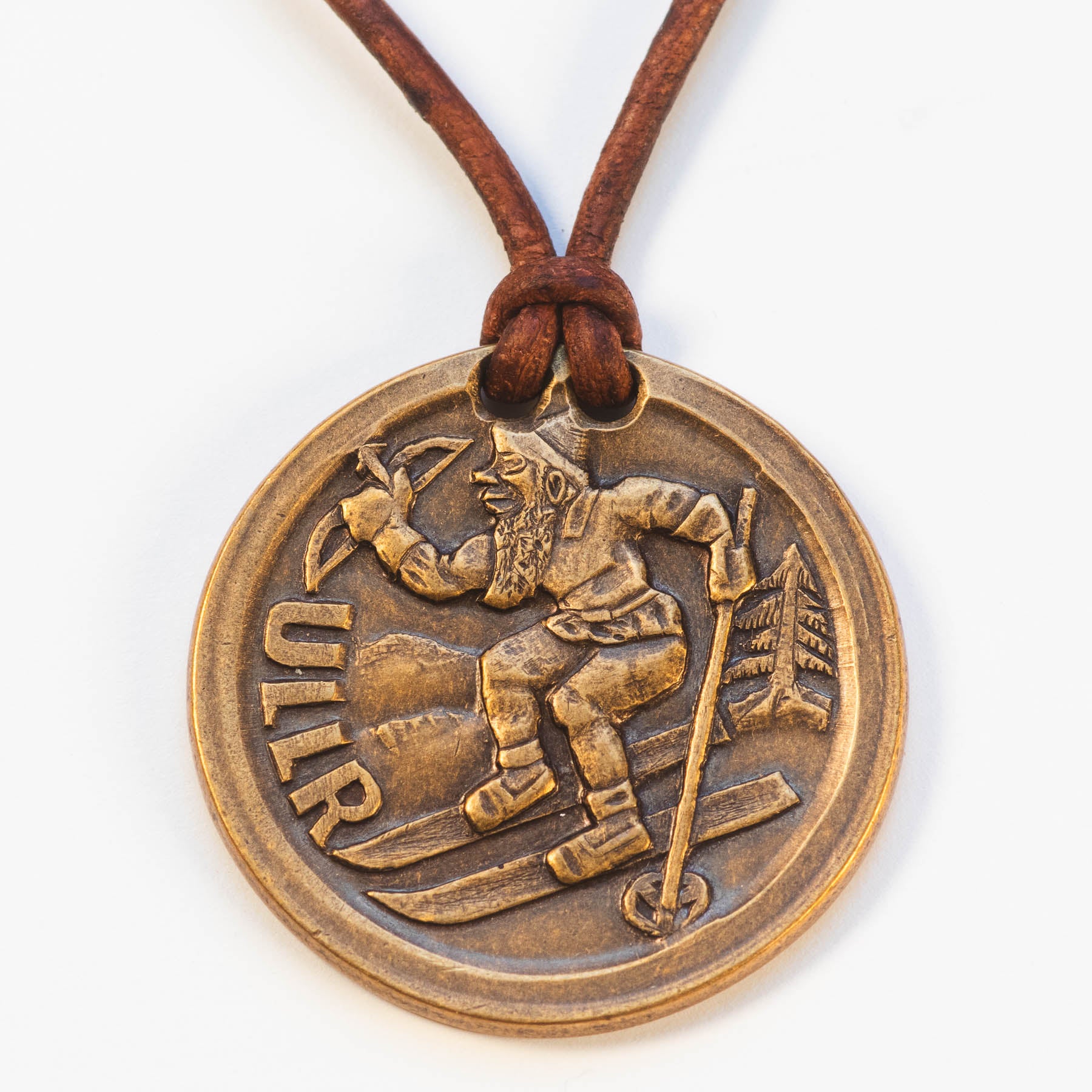 Ullr Vegvísir Necklace Norse mythology |  Shire Post Mint