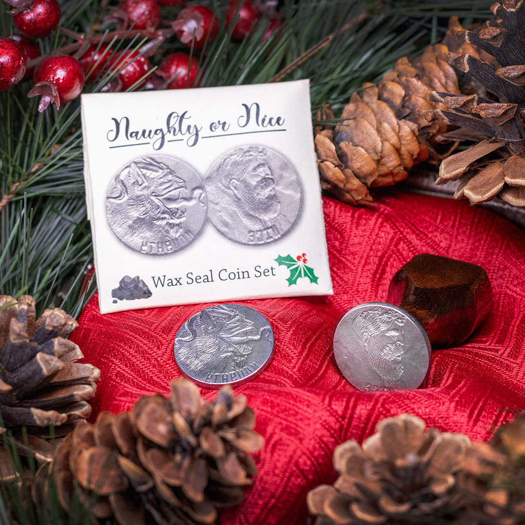 Wax Seal Kit - Naughty or Nice (Krampus & Santa)