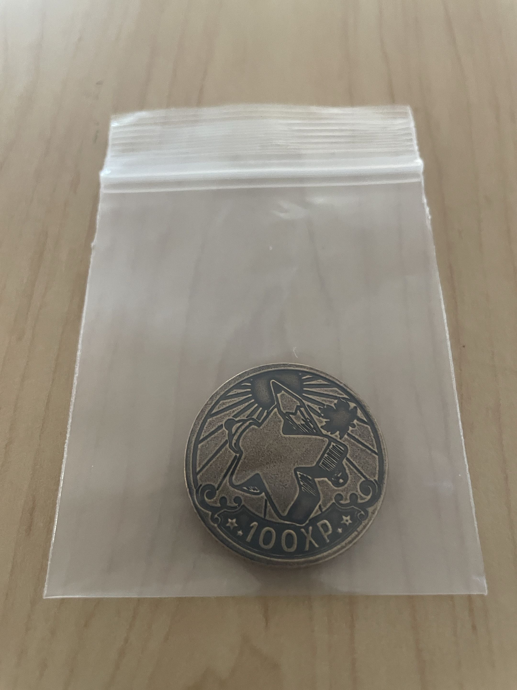 MP&Co Thin Token w/Meeple Custom Contact
