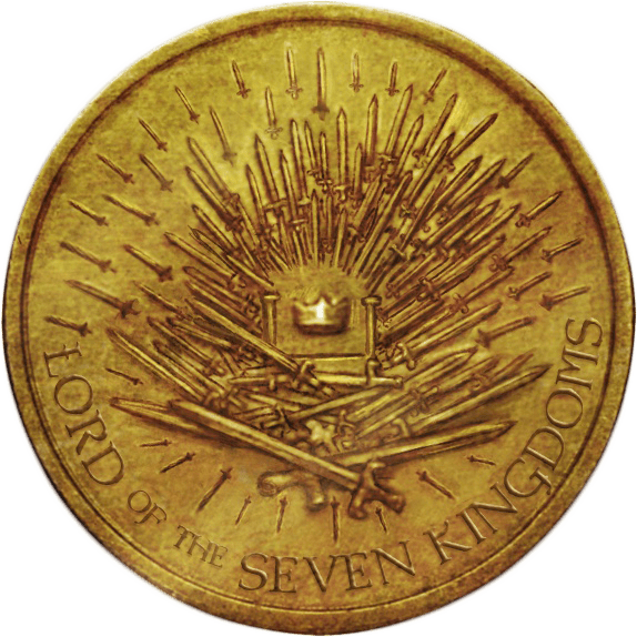 Aegon Targaryen Golden Dragon Coin