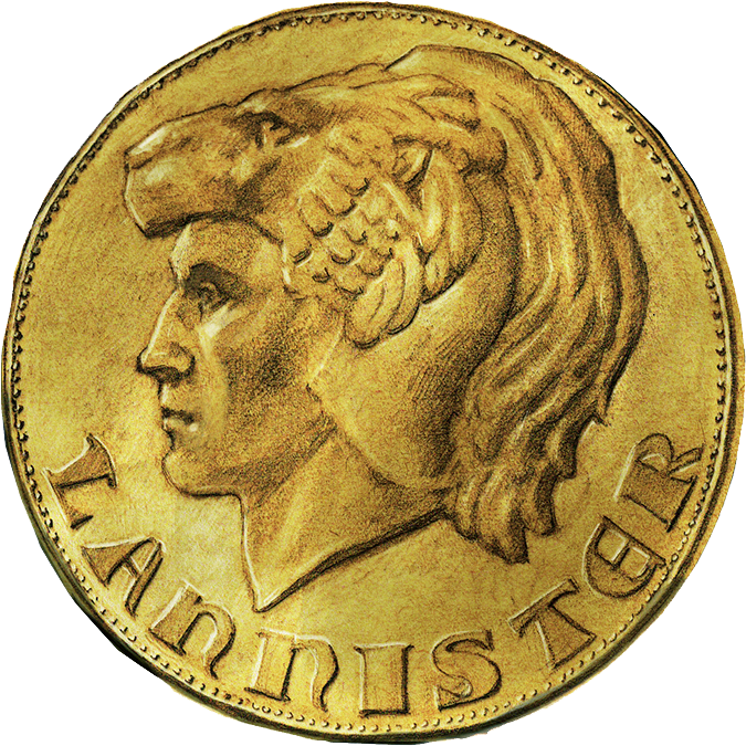Loreon Lannister Golden Lion Coin