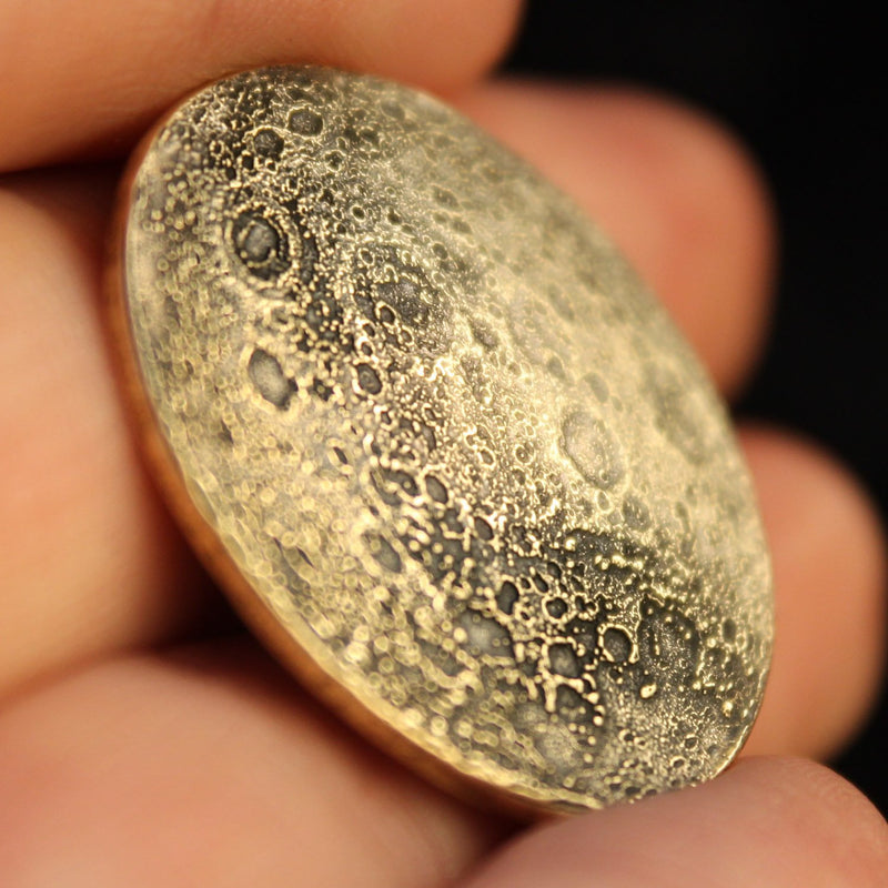 Harvest Moon Bundle - Set of 5 Brass Moon Coins | Shire Post Mint Lunar Gifts
