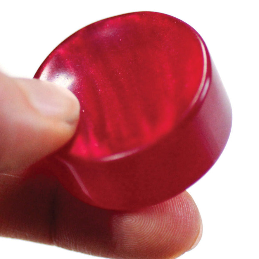 Ralph Red Upcycled Bowling Ball Worry Stone | Shire Post Mint Gifts