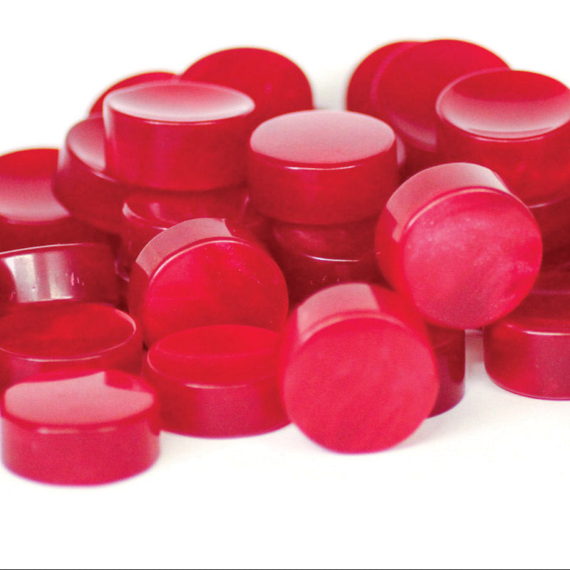 Ralph Red Upcycled Bowling Ball Worry Stone | Shire Post Mint Gifts