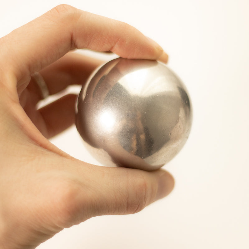 Silver Orb - 2.25" - 30 oz 99.9% Fine Silver