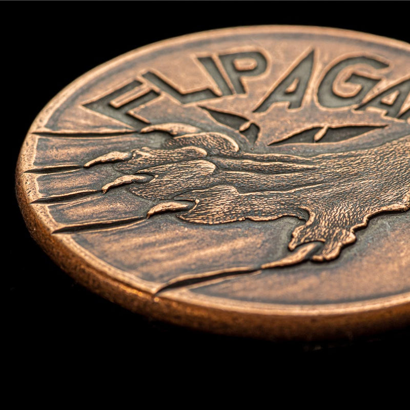 Pet the Cat / Flip Again Copper Decision Maker Coin