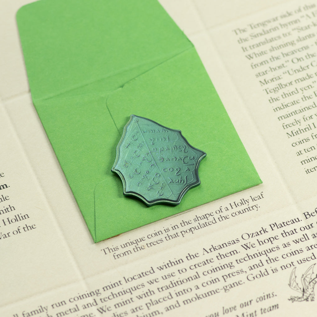 MITHRIL™ Elvish Leaf of Spring Coin