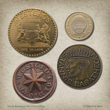 House Baratheon Set of Four Coins