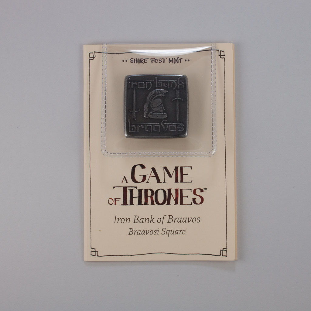 Braavosi Iron Square - Valar Morghulis - Official Coin of Essos by Shire Post Mint