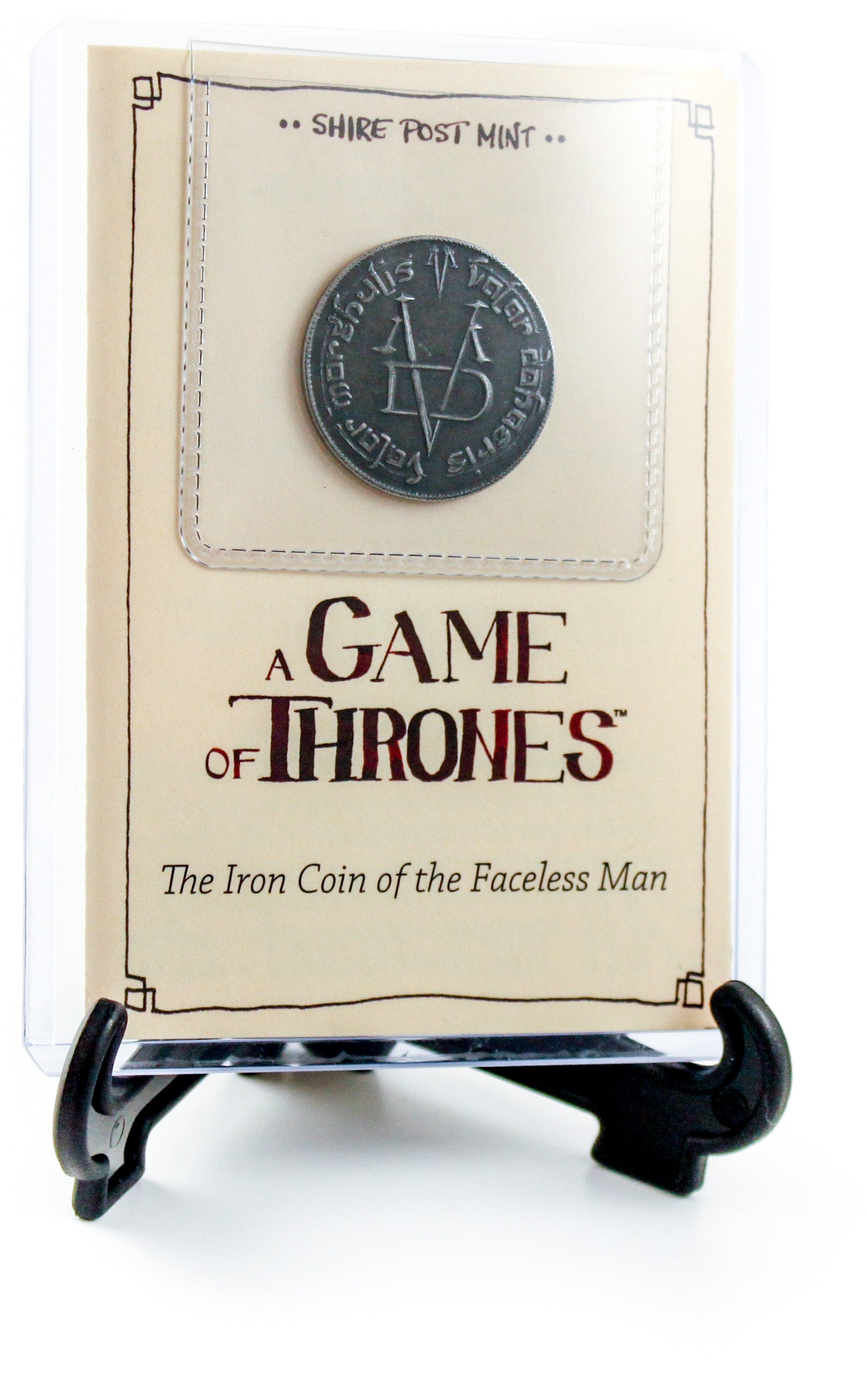 Iron Coin of the Faceless Man - Valar Morghulis - by Shire Post Mint
