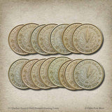 15 Quellon Greyjoy Half-Pennies Gaming Coins