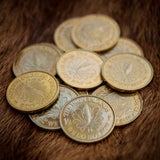 15 Quellon Greyjoy Half-Pennies Gaming Coins