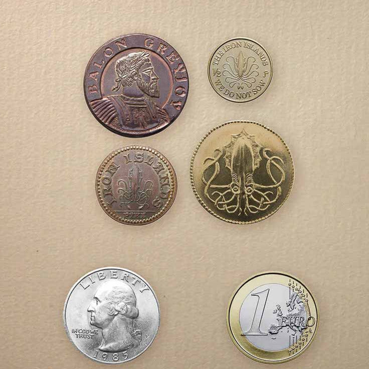 House Greyjoy Set of Four Coins