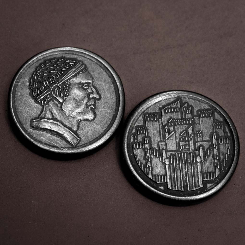 Harrenhal Blackened Coin