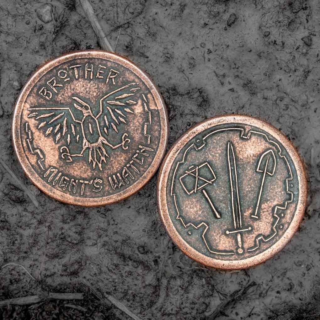 Nights Watch Copper Token