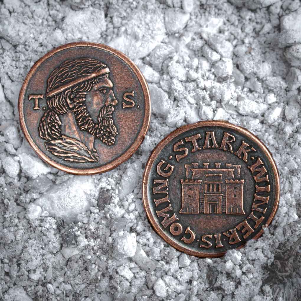 Winterfell Coin of Theon Stark