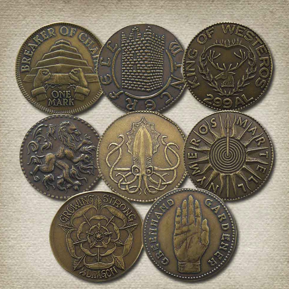 Set of Eight Houses - Half-Dragons