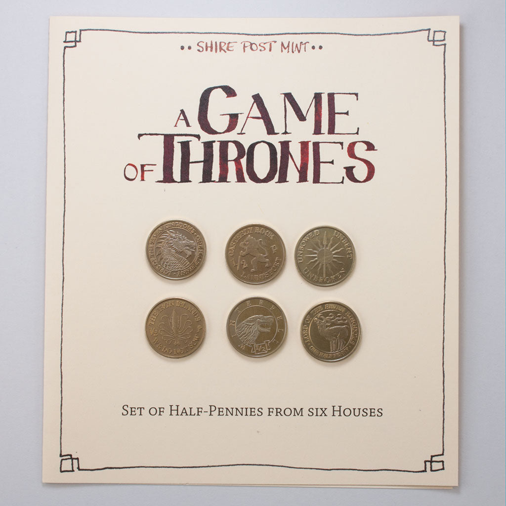 Set of Six Houses - Half-Pennies