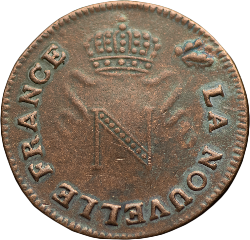New France 1803 La Nouvelle France, Historical Fiction Coin