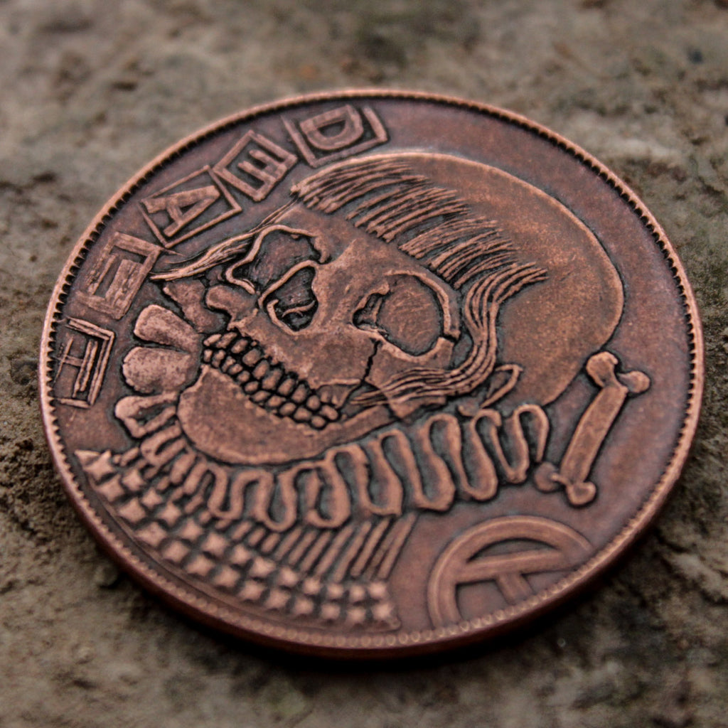 Life Death Decision Maker Copper Coin