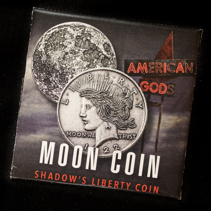 American Gods Moon Coin - Silver Shadow's Liberty Head Coin