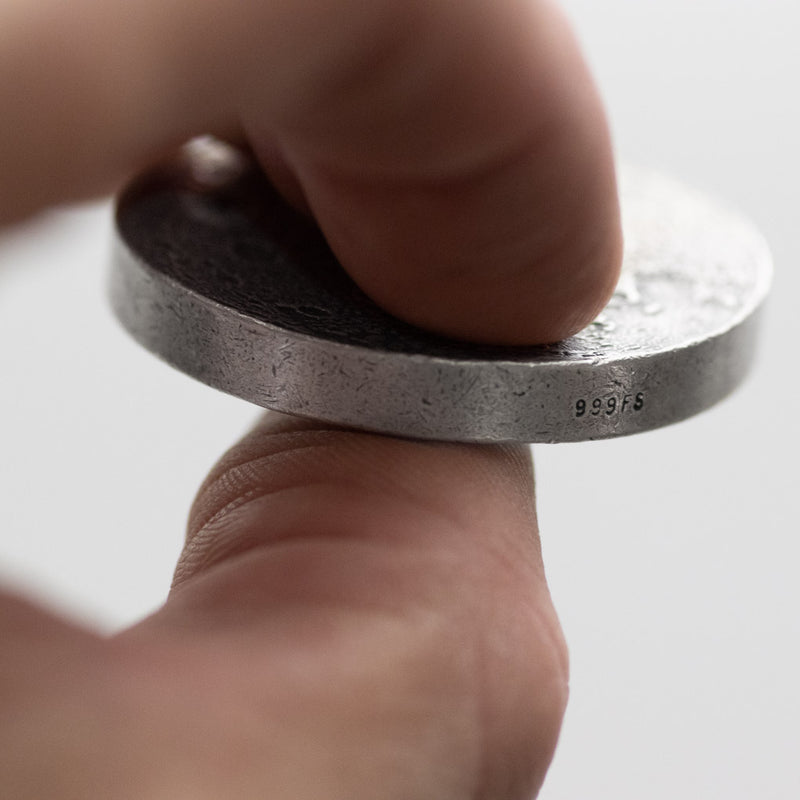 Silver 2 oz. Supermoon Coin - Large 1.5" Ultra Chunky