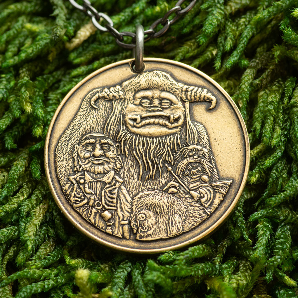 Should You Need Us Necklace | Jim Henson's Labyrinth | Shire Post Mint Gifts