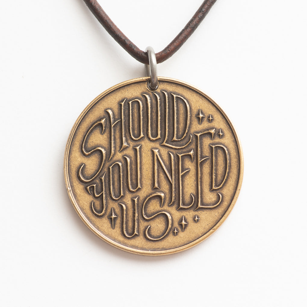 Should You Need Us Necklace | Jim Henson's Labyrinth | Shire Post Mint Gifts