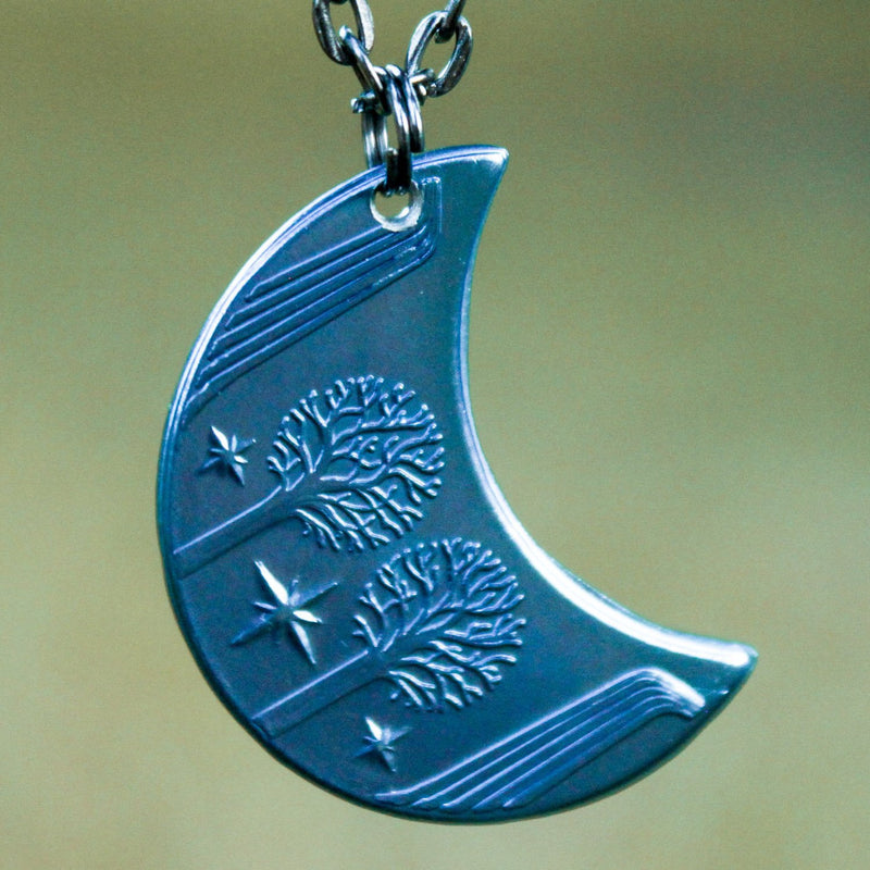 RIVENDELL™ MITHRIL™ Blue Moon Necklace