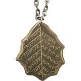 Elvish Brass Leaf of Summer Necklace