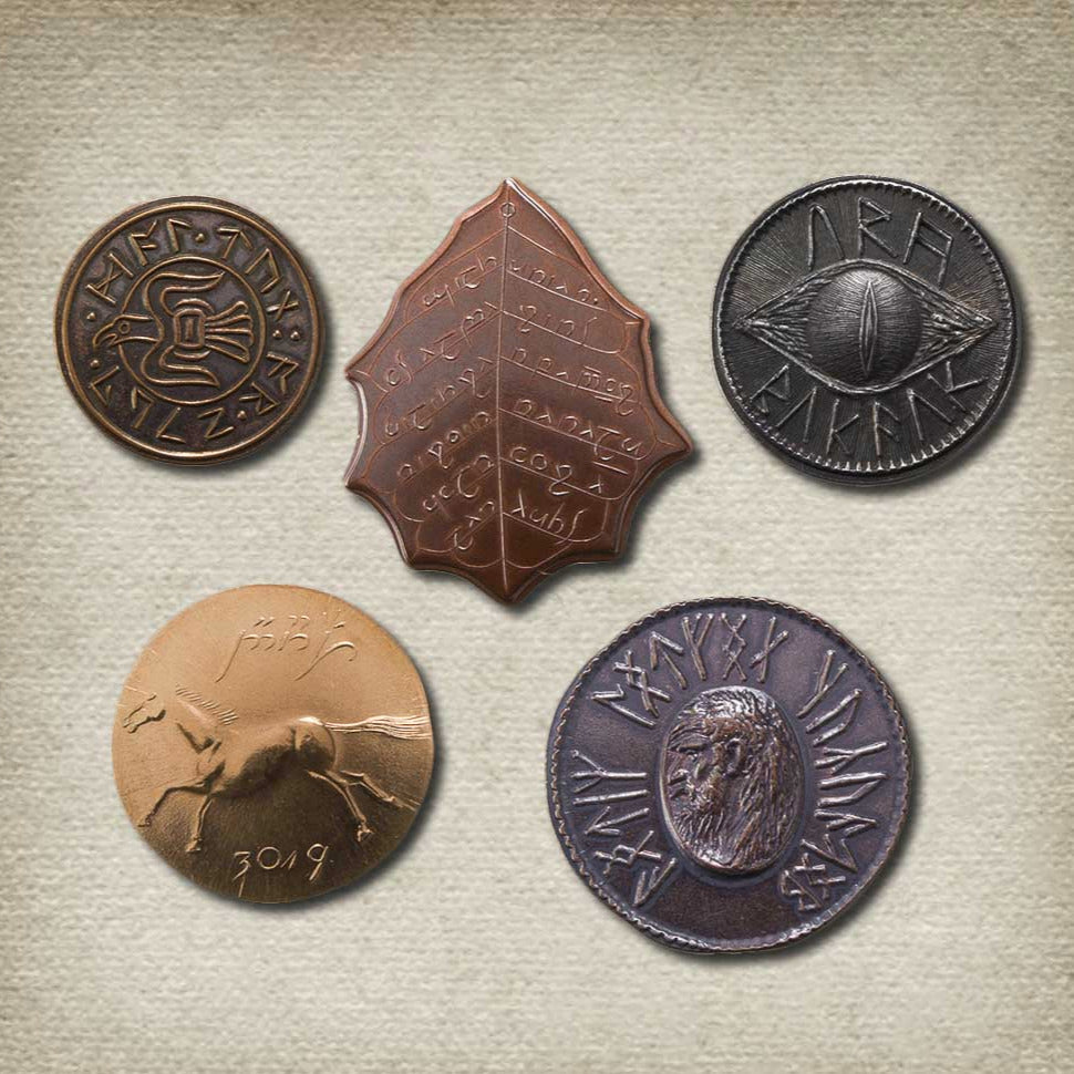 The Lord of the Rings™ Set #1 - Middle-earth Set of Five Coins
