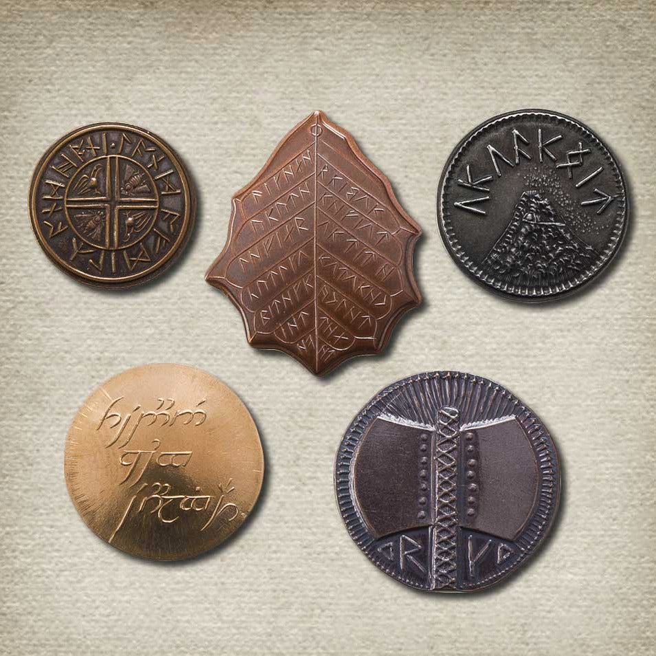 The Lord of the Rings™ Set #1 - Middle-earth Set of Five Coins